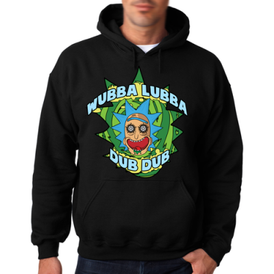 Мъжки суитчър RICK AND MORTY - WUBBA DUBBA DUB DUB